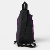 Sac À Bandoulière Asexuality pride maple leaf (Verso)