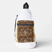 Sac à bandoulière avec design doré unique (Recto)