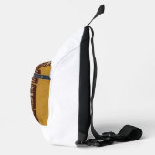Sac à bandoulière avec design doré unique (Droite)