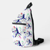 SAC À BANDOULIÈRE BADMINTON (Coin droit)