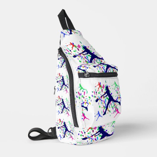 SAC À BANDOULIÈRE BADMINTON (Coin gauche)