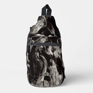 Sac À Bandoulière Barre d'arbre noir