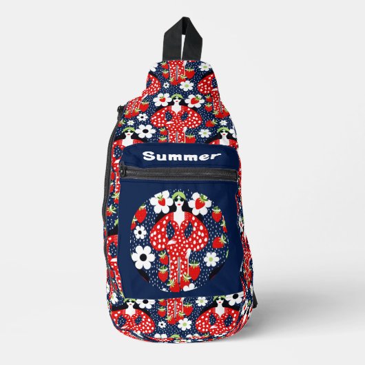 Sac À Bandoulière Berry Chic (Recto)