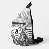 Sac À Bandoulière Bitcoin Force (Blanc) (Coin droit)