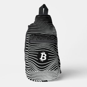 Sac À Bandoulière Bitcoin Force (Noir)