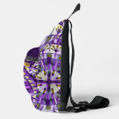 Sac À Bandoulière Boho Mosaic Tuile Violette - (Droite)