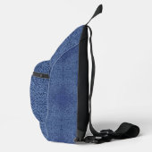 Sac À Bandoulière Botanical Pattern in Blue 2 (Droite)