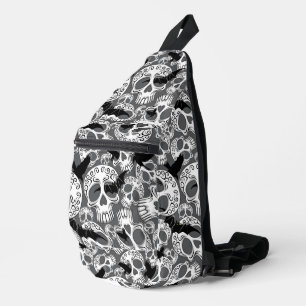 Sac À Bandoulière Calaveras décoratives Halloween