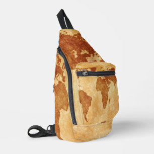 Sac À Bandoulière Carte du monde antique