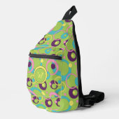 Sac À Bandoulière Cercles Verts Funky (Coin droit)