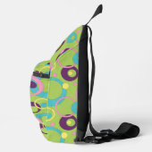 Sac À Bandoulière Cercles Verts Funky (Droite)