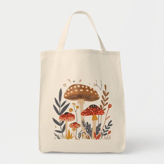 Sac à bandoulière champignons (Devant)