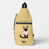 Sac À Bandoulière Chat de Siamese (Recto)