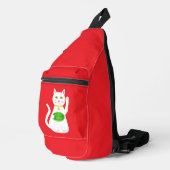 Sac À Bandoulière Chat Oriental Lucky (Coin droit)