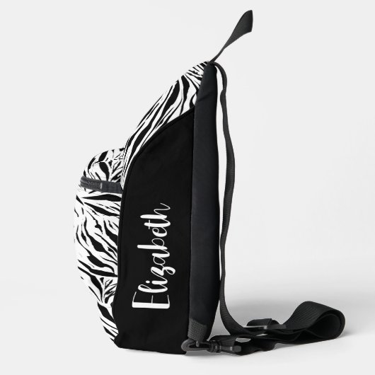 Sac À Bandoulière Chic Zebra Print (Droite)