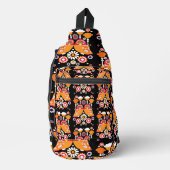 Sac À Bandoulière Chouette d'art populaire (Recto)