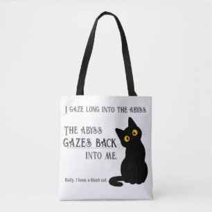 Sac à bandoulière citation de Nietzsche drôle pour