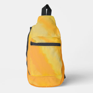 Sac À Bandoulière Citrus Sunny Orange Aquarelle