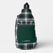 Sac À Bandoulière Classic Plaid Gordon Rustic Tartan Personnalisé (Recto)