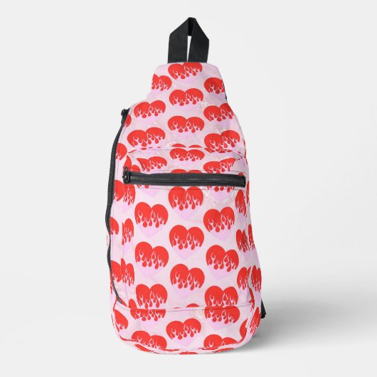 Sac À Bandoulière Cœur de Feu (Recto)