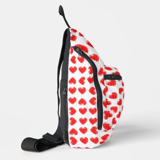 Sac À Bandoulière Coeurs (Gauche)