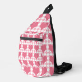 Sac À Bandoulière Coeurs roses (Coin droit)