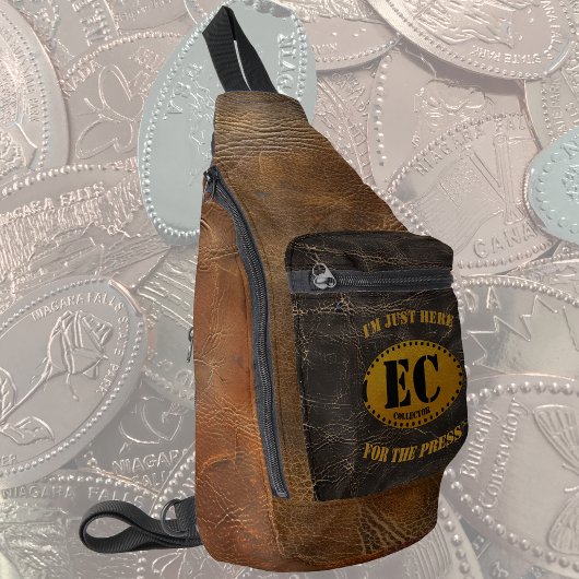 Sac À Bandoulière Collecteur d'images en cuir Brown