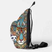 Sac À Bandoulière Colorful Animal Mandala – Boho Animal  (Droite)