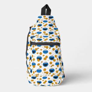 Sac À Bandoulière Cookie Monster C est pour motif de cookie