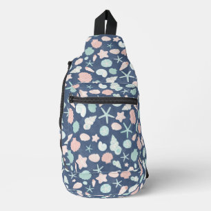 Sac À Bandoulière Coquillages Côtiers Plage & Design Océan