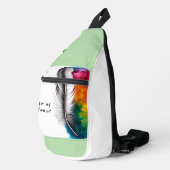 Sac À Bandoulière Corail écrasé (Coin droit)