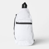 Sac À Bandoulière Couleur solide blanc Fantôme (Recto)
