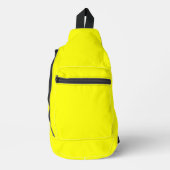 Sac À Bandoulière Couleur uni jaune néon (Recto)