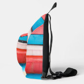 Sac À Bandoulière Couleurs caribéennes - abstrait (Droite)