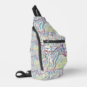 Sac À Bandoulière Couleurs de cheval de la vie,