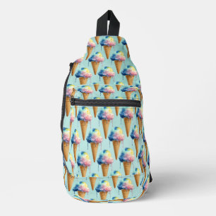 Sac À Bandoulière Crème Glacée
