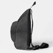 Sac À Bandoulière Cuir noir Faux (Droite)