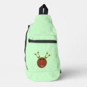 Sac À Bandoulière Cyber rennes de Noël (Recto)