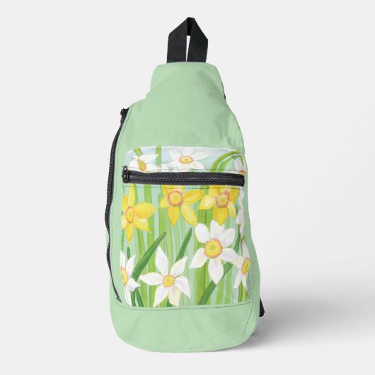 Sac À Bandoulière Daffodiques de printemps (Recto)