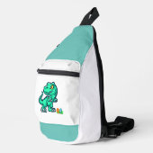 Sac À Bandoulière dinosaure aux oeufs (Coin droit)