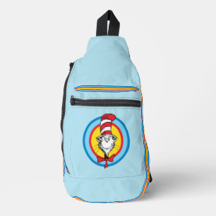 Sac À Bandoulière Dr. Seuss Graphisme de tête de chat dans le chap
