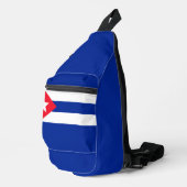 Sac À Bandoulière Drapeau Cuba (Coin droit)