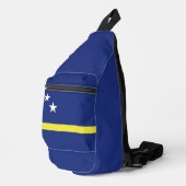 Sac À Bandoulière Drapeau de Curaçao (Coin droit)