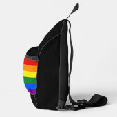 Sac À Bandoulière Drapeau de fierté Progress Pride de SlipperyJoe si (Droite)
