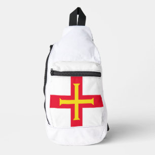 Sac À Bandoulière Drapeau de Guernesey