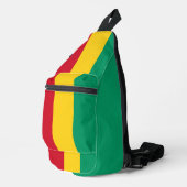 Sac À Bandoulière Drapeau de Guinée (Coin droit)