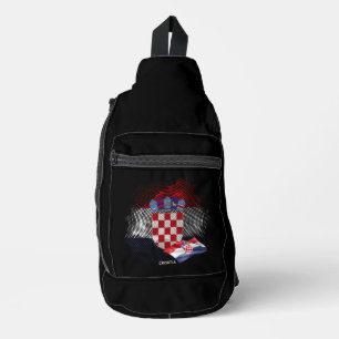 Sac À Bandoulière Drapeau de la Croatie