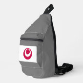 Sac À Bandoulière Drapeau de la préfecture d'Okinawa, Japon (Coin droit)