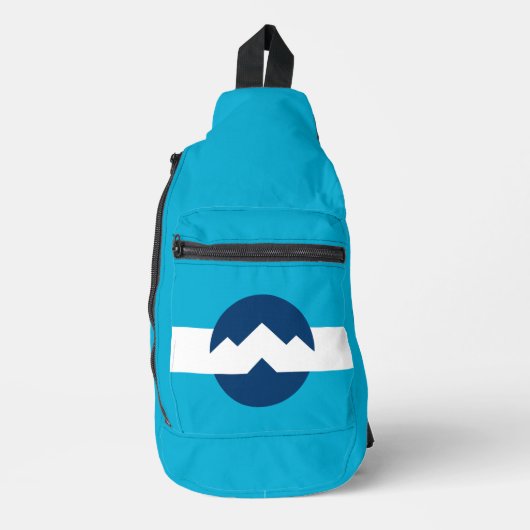 Sac À Bandoulière Drapeau d'Ogden, Utah (Recto)