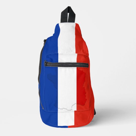 Sac À Bandoulière Drapeau français (Recto)